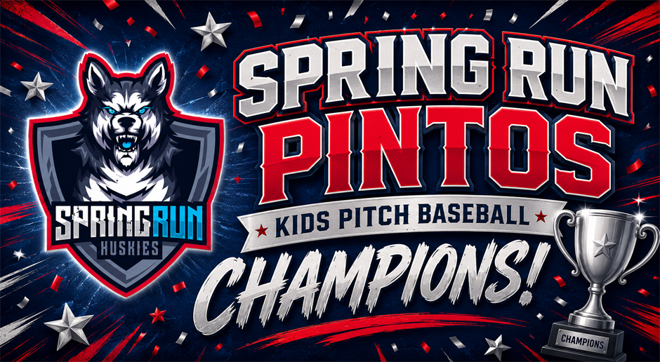 Spring Run Pintos Baseball Champs
